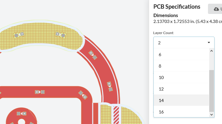 Expanded PCB Layer Options. Introducing 10, 12, 14, & 16 Layer