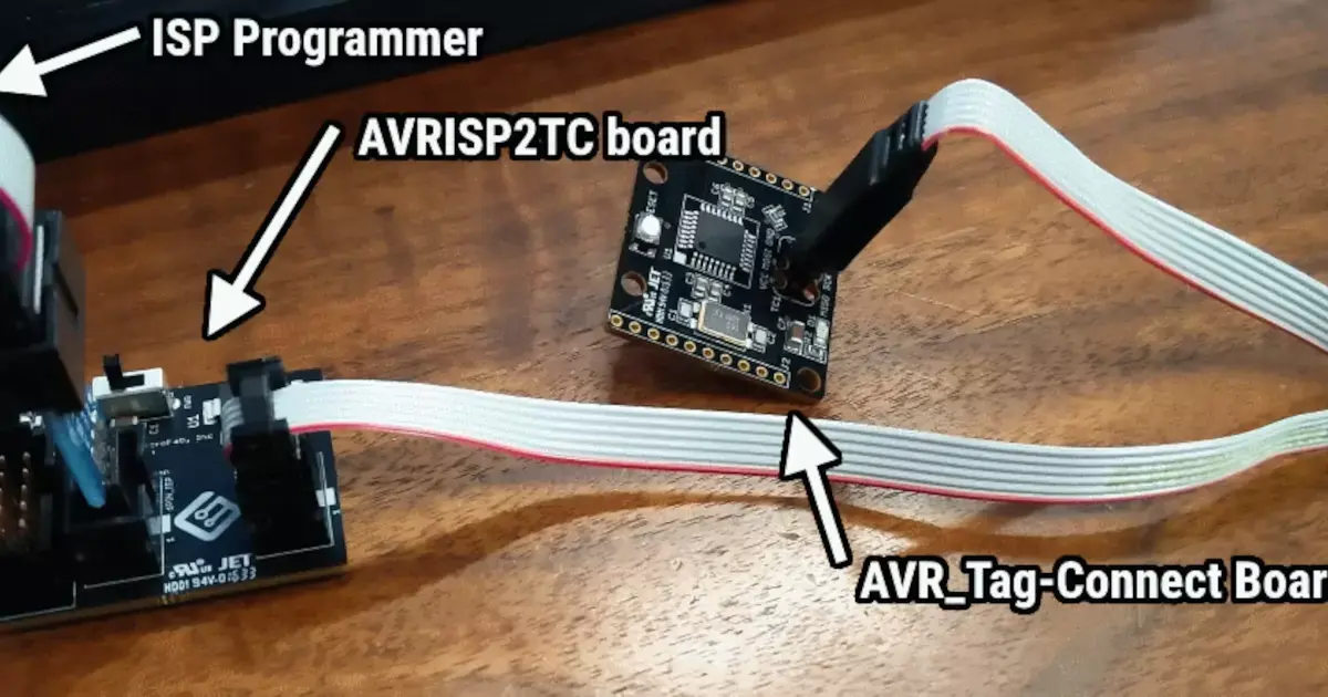 Getting started with Tag-Connect on an AVR MCU