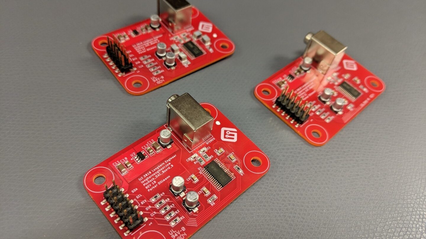 Test Results of the PCM5122 Audio DACs