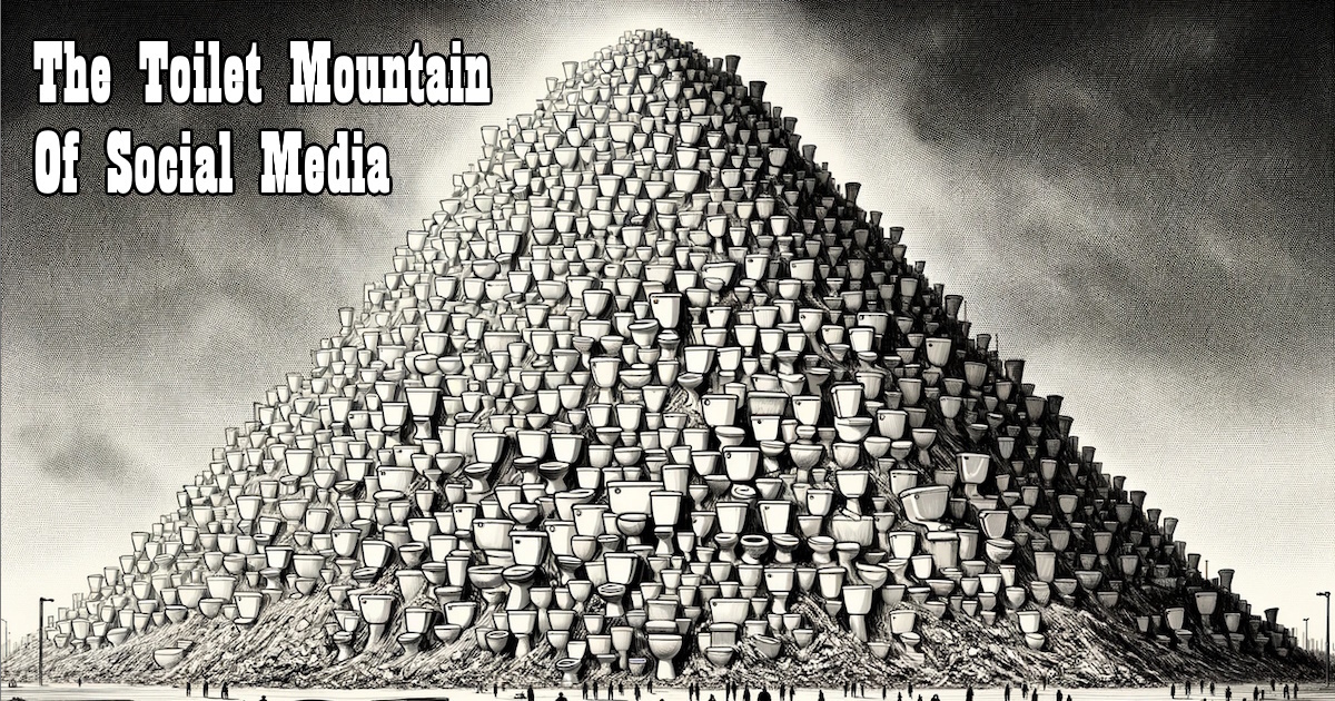 The Toilet Mountain of Social Media